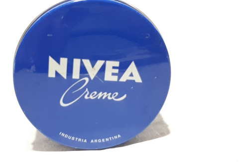 Antigua Lata Crema Nivea 250 Ml Vacia 9 Cm Aprox Deco