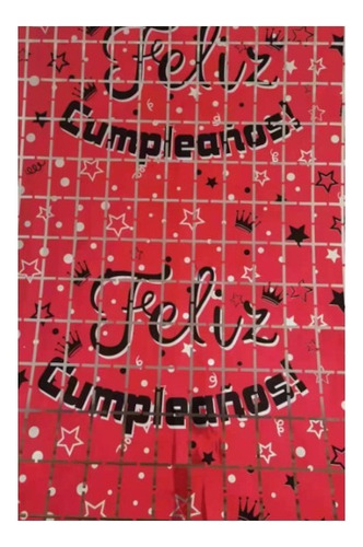 Cortina Frase Feliz Cumpleaños Cuadros Decoracion Fiestas