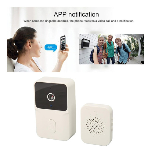 Citofono Timbre Camara Wifi Video Portero Inalámbrico Smart