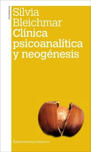 CLINICA PSICOANALITICA Y NEOGENESIS, de Bleichmar, Silvia. Editorial AMORRORTU EDITORES S.A., tapa blanda en español, 2008