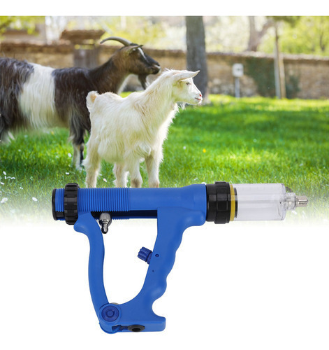 Vacuna Veterinaria Con Jeringa Continua Automática De 30 Ml