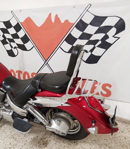 Honda Vtx 1300cc Candy Red, Respaldo 2005
