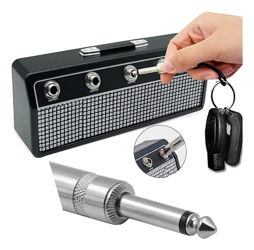 Llavero De Enchufe De Guitarra De 4 Piezas