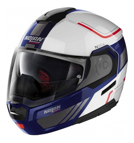 Casco Nolan Rebatible N90-3 Graficas Made In Italy Motodelta