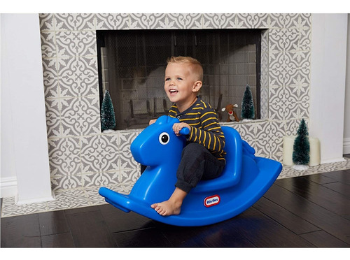 Caballo Balancin Azul Little Tikes
