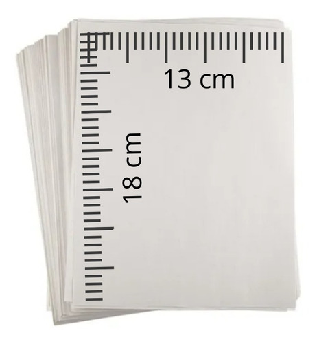 Papel Estraza 13cm X 18cm Para Tacos 500 Pzas