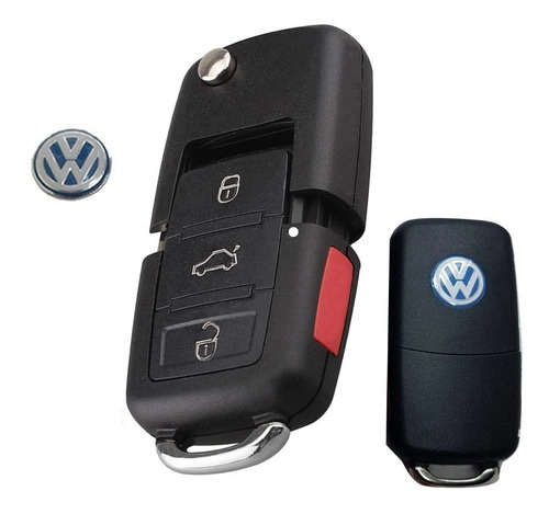 Carcasa Llave Volkswagen Jetta Bora Polo Lupo Beetle Golf