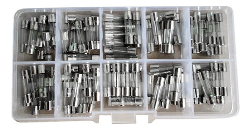 Fusível Elétrico De 5x20mm Tubo De Fusível Variado 0.5a-10a