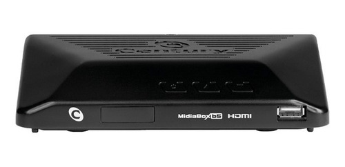 Receptor Digital Midiabox Compatível 5g Banda Ku E C Cor Preto