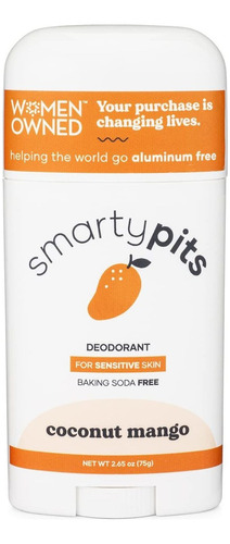 Smartypits - Desodorante Natural/sin Aluminio Para Pieles Se