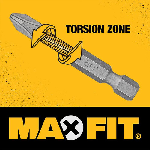 Set De Puntas De Taladro Dewalt Maxfit - Dwamf50 (50 Piezas)
