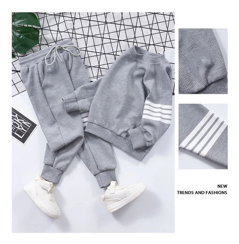 Conjunto De 2 Piezas De Atuendo Deportivo De Estilo Coreano