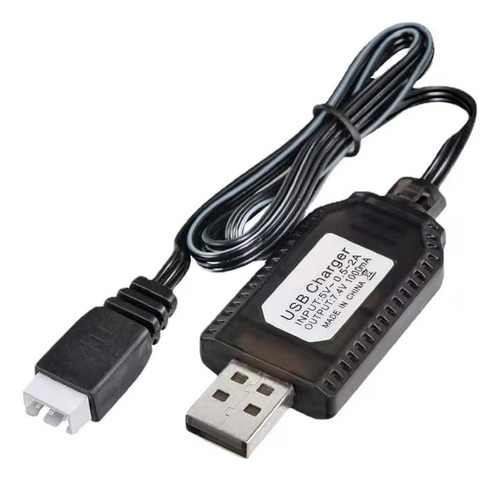 Cable De Cargador Usb De 7,4 V Y 1 A Con Conector Xh-3p Para