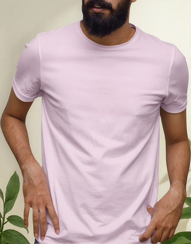 Playera Hombre Algodón Premium Fresca Y Duradera 20 Colores