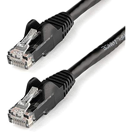 Startech Cat6 Cable De Ethernet 1 Ft Negro Cable De Conex