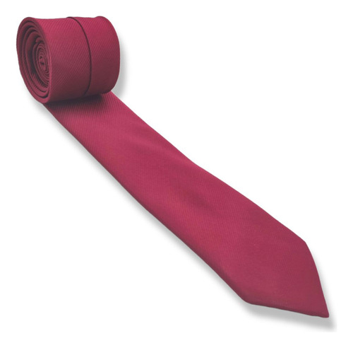 Amaral Import Adultos gravata slim Marsala trabalhada riscado fino semi slim cetim comprimento 150 Liso