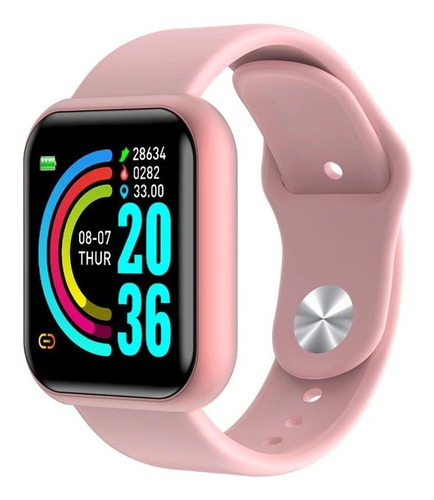 Imagen 1 de 2 de Reloj Inteligente Smartwatch D20 Led Bluetooth Ios Android