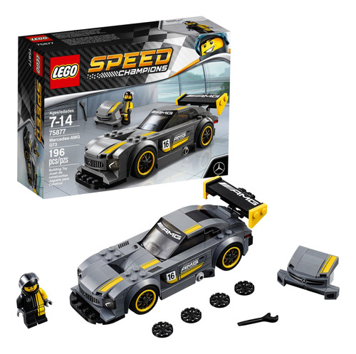 Lego Speed Champions Mercedes-amg Gt3 196 Piezas