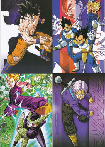 Coleccion De Arte Visual De Dragon Ball Z Mod S4 11 Cromos