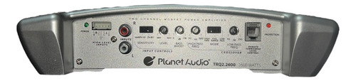 Amplficador De 2600w/2 Canales - Planet Audio| Trq2.2600 Negro