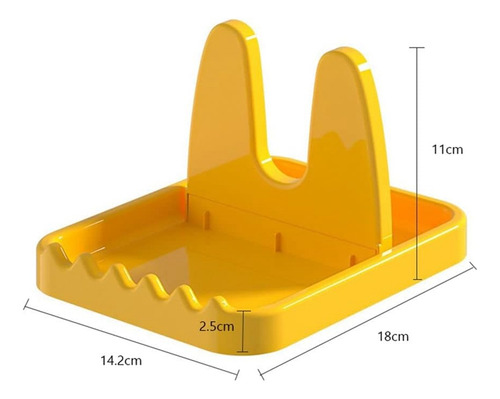 Estante Plegable Para Tapas De Ollas, Cucharas, Soporte Para