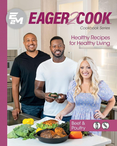 Libro: Eager 2 Cook, Recetas Saludables Una Vida