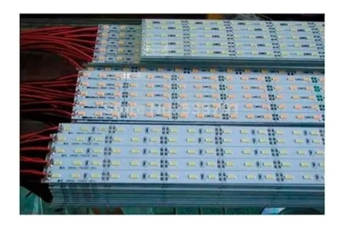 Imagem 2 de 2 de Barra De Led Régua De Led Smd 5730 18w 72 Led Em 1m Bco Frio