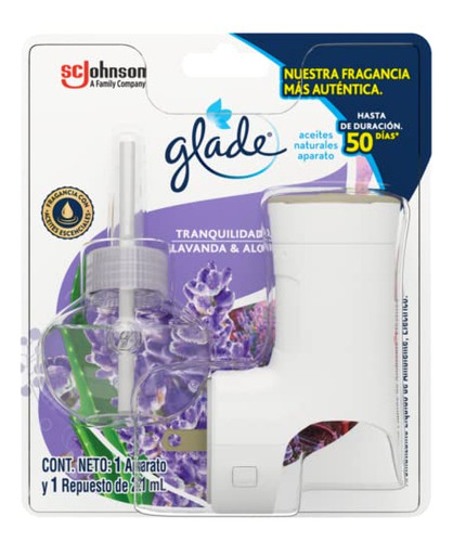 Glade Aceites Naturales Difusor, Aromatizante Para Hogar, D