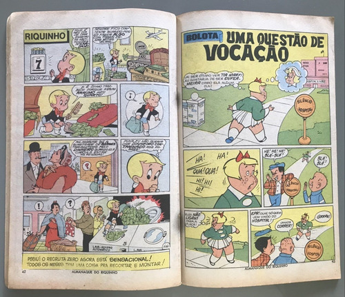 Almanaque Do Riquinho Nº 1 - Rge - Janeiro/1973 (Usado)