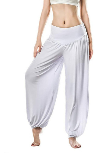 Pantalones Harén Para Mujer, Pantalones Kung Fu Ou