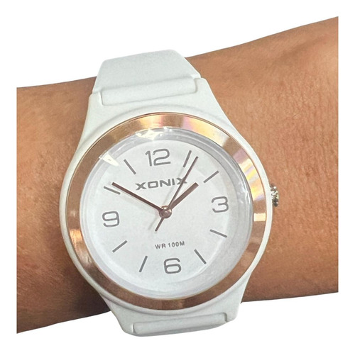 Reloj Xonix  Mujer Aab-001 Analogo Wr100 Mts - Taggershop