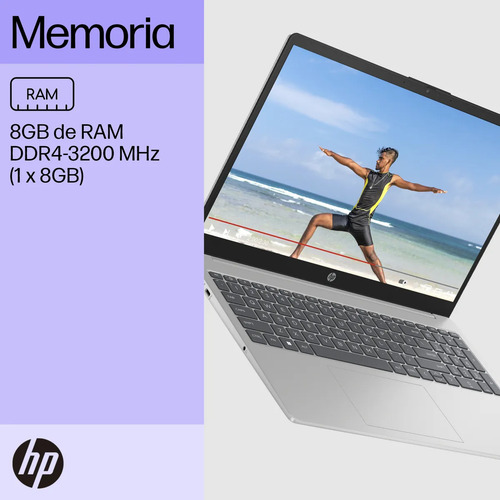 Portátil HP 15-fd0048la Intel Core i5 8GB RAM, 512GB SSD HD Windows 11 Home Single Language 15.6"