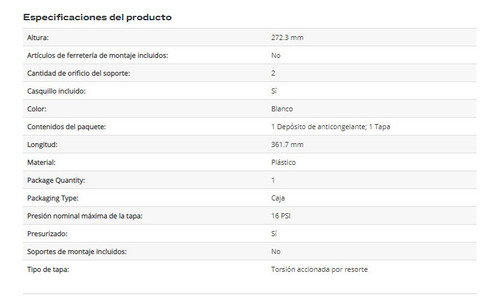 Deposito Recuperador Oem: 55111260ae