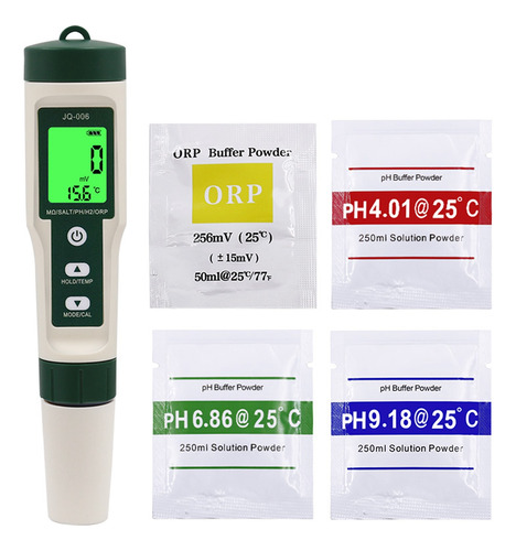 Probador De Calidad De Agua 10 En 1 Ph/tds/ec/salt/temp/s.g/