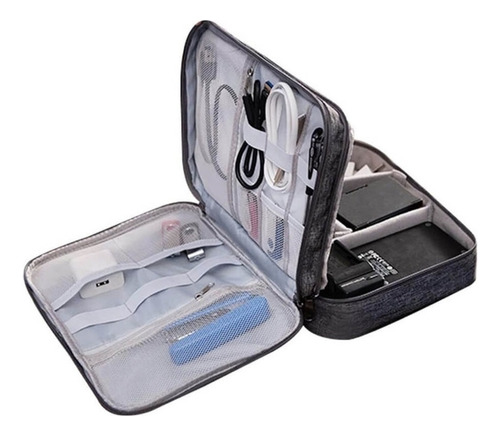 Bolsa Caja Estuche Organizador Cable Audifonos Usb Cel Viaje