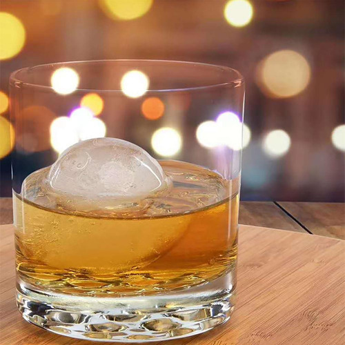 Molde De Bola De Hielo Con 4 Orificios Y Tapa Redonda De Hoc