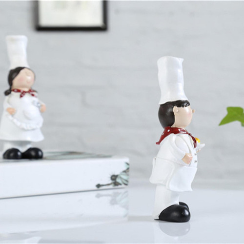 Centro De Mesa De Resina Para Decoración De Cocina Chef