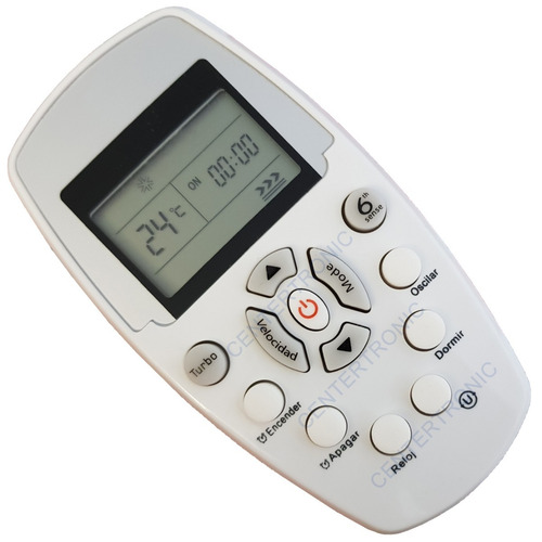 Imagen 7 de 10 de Control Remoto Aire Acondicionado Hisense Cooltime Sigma Bgh
