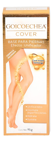 Goicoechea Cover Crema Base Unificadora Piernas