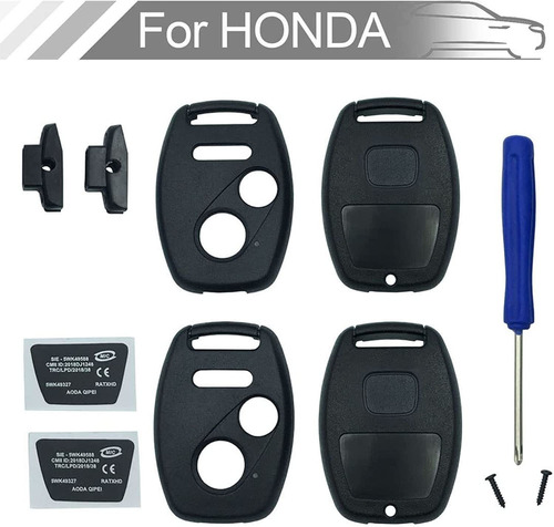 Carcasa De Repuesto Para Llave Honda Cr-v Odyssey Accord Cro