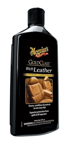 Gold Class Rich Leather Meguiars Limpiador Cojineria Cuero