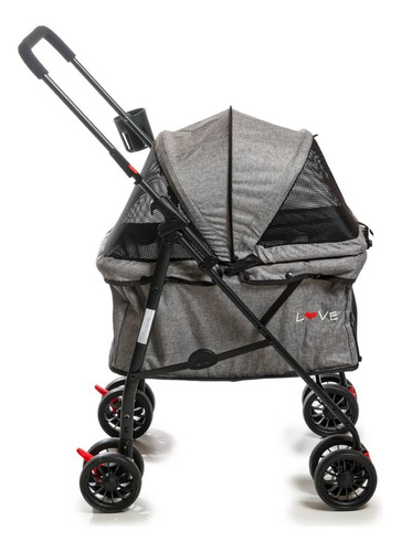 Coche Carrito Paseos Stroller Plegable Para Mascotas 20kg