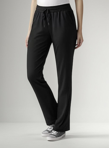 Pantalon Jogger Cargo P/mujer Color Negro Wonderwink