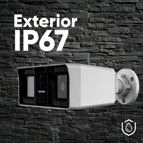 Hikvision Kit De 4 Cámaras De Seguridad Con Micrófono Integrado Bala Turbohd 2mp Dual Light Exterior Ip67 + Dvr 8mp 4 Canales Turbohd + 4 Canales Ip + 3tb Hdd Modelo Ids2ce18d0t-plus-sc+3tb