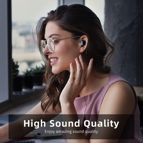 Audífonos Inalámbricos Zivsivc Bluetooth 5.1 Ipx7 A Prueba