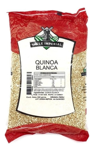 Quinoa Blanca Kg - Valle Imperial - Origen Perú.