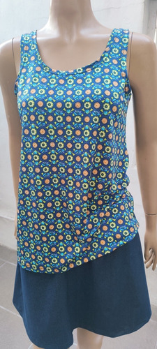 Imagen 6 de 10 de Musculosa Espalda Deportiva Estampada