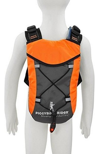 Piggyback Rider Nino Arnes De Seguridad Mochila  Naranja