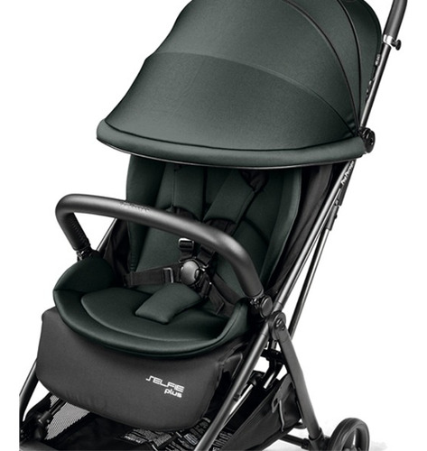Cochecito Bebe Ultraliviano Peg Perego Selfie Plus Metal Black