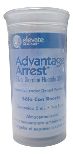 Advantage Arrest Silver Diamine Fluoride 38% 5ml